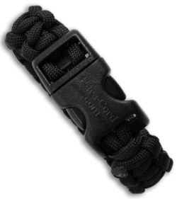 Boker Wilson Tactical Para-Cord Survival Bracelet (Black)
