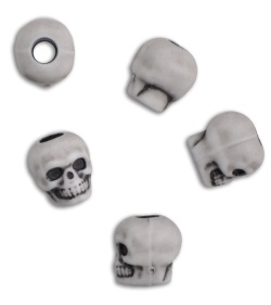 Lanyard Skull Beads Small (Set of 5)