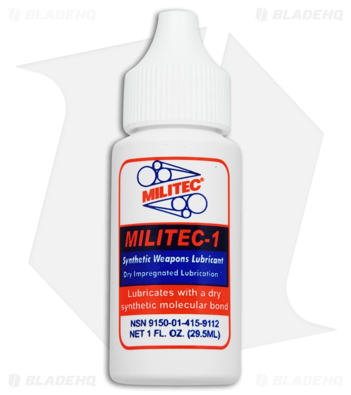 Militec1 Premium Knife Lubricant Oil (1 fl. oz.) Blade HQ