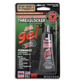 Sportsman's Bench Products Vibra-Tite Permanent Strength Red Threadlocker Gel