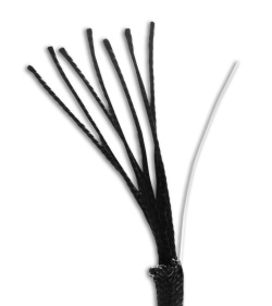 PrepCord Blackout 550 Paracord w/ Fishing Line (100') USA BHQ Exclusive