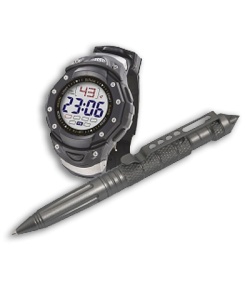 UZI Tactical Pen & Watch Gift Set UZI-TPW-COMBO