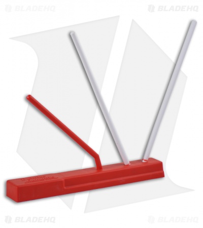 Deluxe Sharpening System - Twin Alumina Ceramic Rods w/ Base