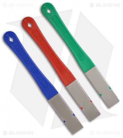 DMT Dia-Sharp Mini Hone Sharpener Kit of 3 (Course, Fine, Extra Fine) D2K