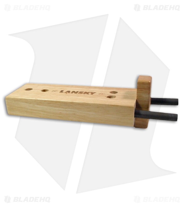 Lansky Deluxe TurnBox Crock Stick Sharpener (Medium/Fine Grit) LCD5D