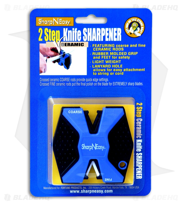 SharpNEasy 2 Step Knife Sharpener (Coarse & Fine) 41307 Blade HQ