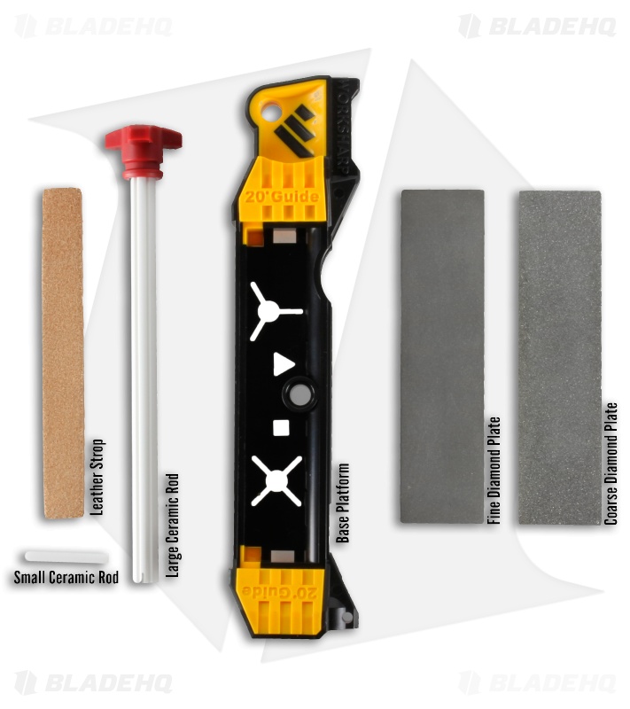 Darex Work Sharp Guided Field Sharpener (Ceramic/Diamond/Strop) Blade HQ