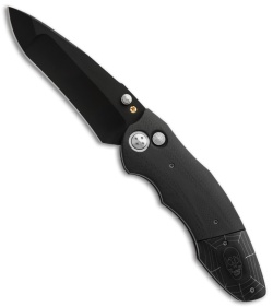 Allen Elishewitz Custom Doru Knife Carbon Fiber/Damascus (4" Black)