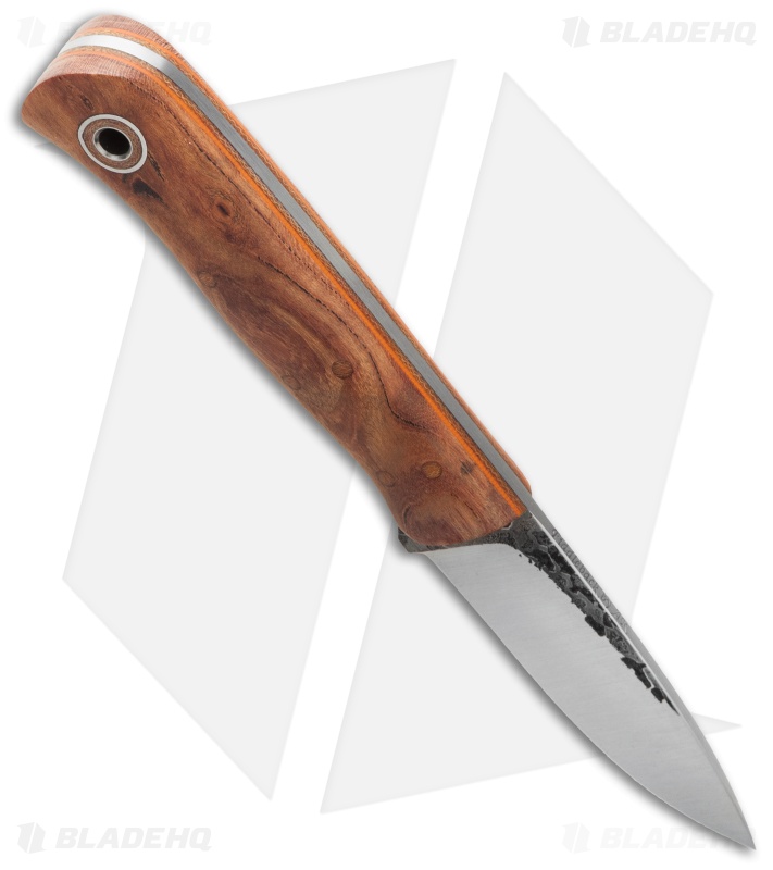 Fiddleback Hiking Buddy Knife Cherry Wood (3.125" Satin) Blade HQ