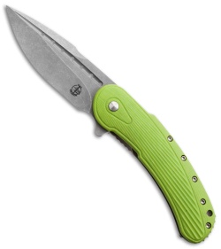 Todd Begg Field Grade Bodega Flipper Knife Toxic G10 (3.75" SW Fluted) Ceramic