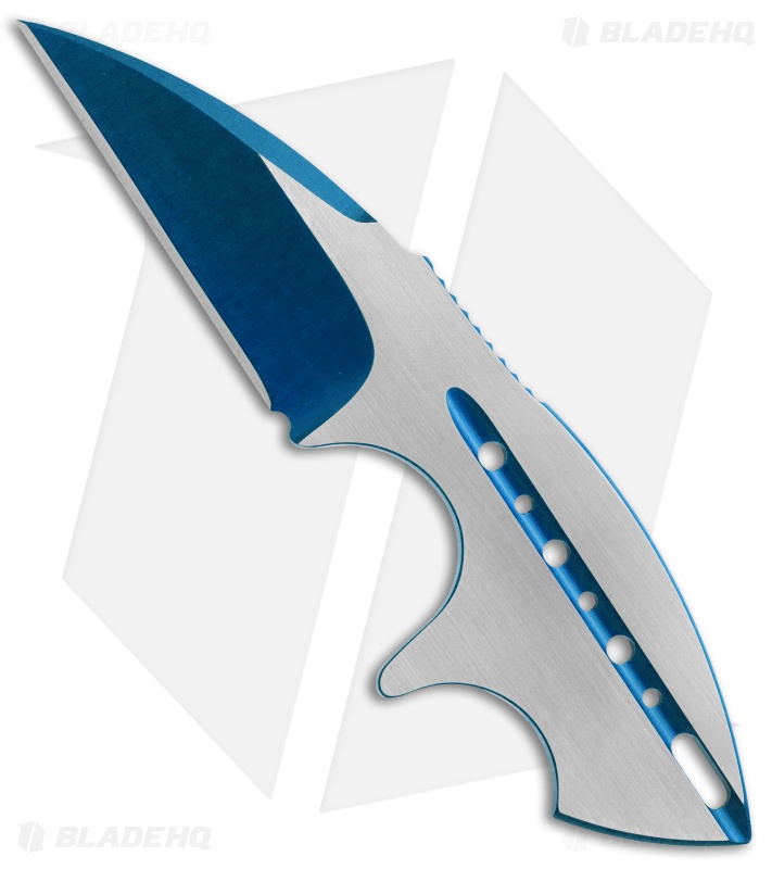 Todd Begg Knives Tree Frog Neck Knife TwoTone (2.25" Cobalt) Blade HQ