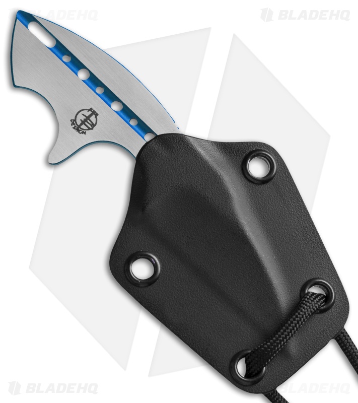 Todd Begg Knives Tree Frog Neck Knife TwoTone (2.25" Cobalt) Blade HQ