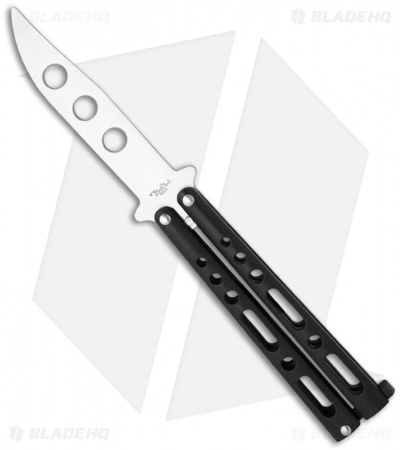 Benchmark Black Butterfly Trainer Knife (4.13" Dull)