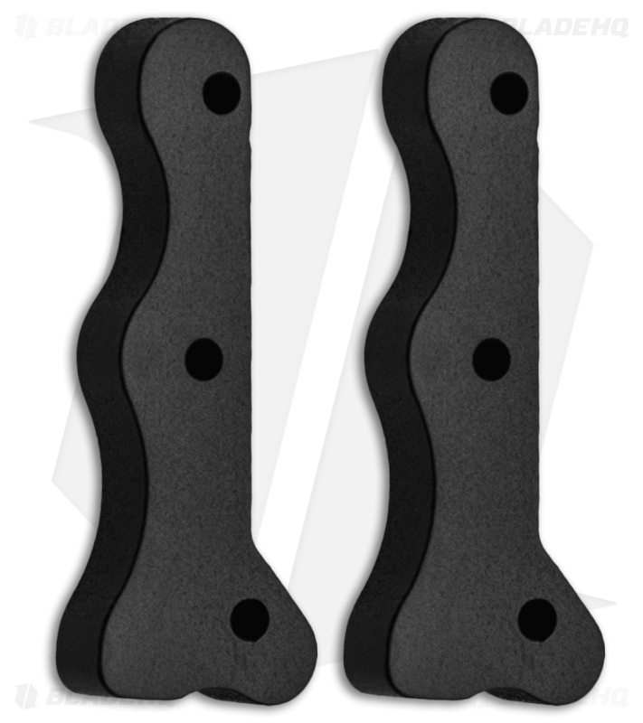 Microtech Black Stainless Steel Block Spacers for Tachyon II (Set of 2)