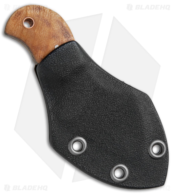 Suwannee River Frog Neck Knife Figured Mango w/ Kydex Sheath (2" Two