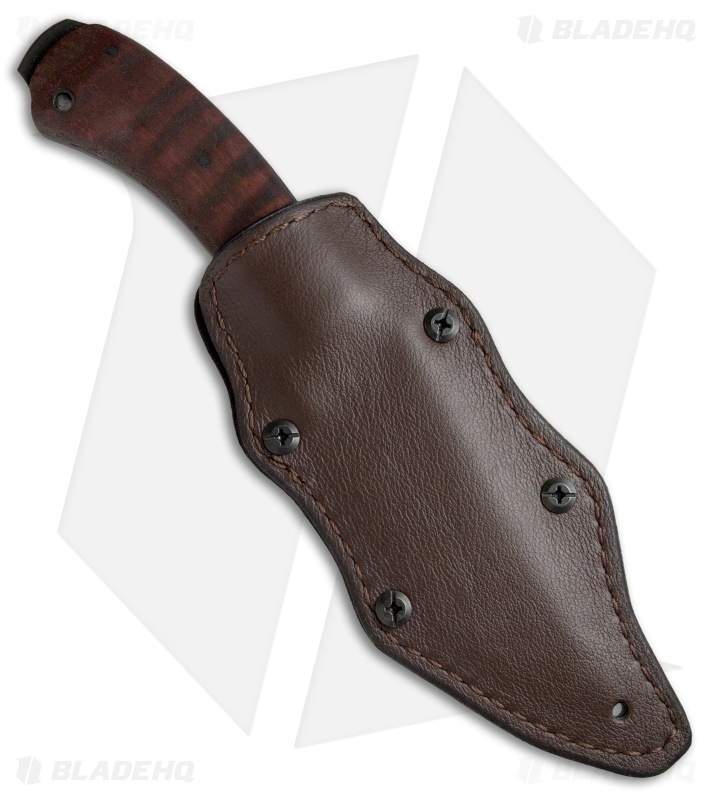 Winkler Knives WKII Crusher Belt Knife Maple (4.875" Black Caswell