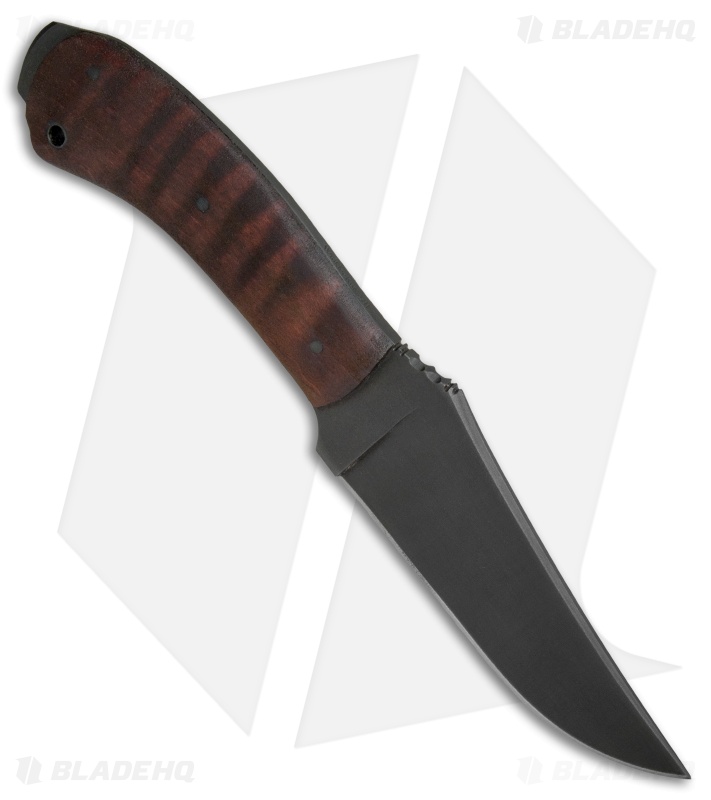 Winkler Knives WKII Crusher Belt Knife Maple (4.875" Black Caswell
