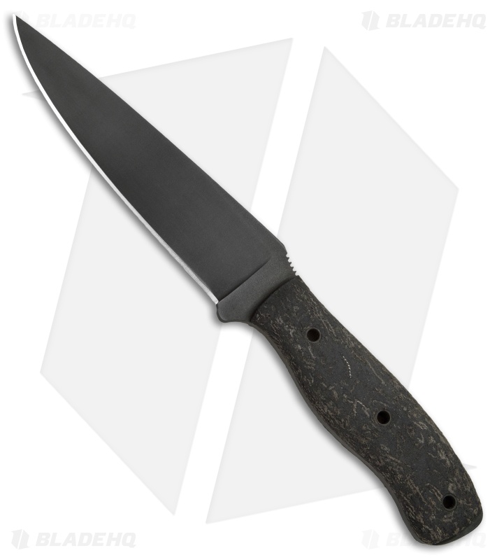 Winkler Knives WKII Recon Fixed Blade Knife Rubber (5.875" Black