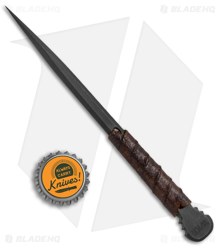 Winkler Knives WK II Tactical Pick Leather Wrap w/ Kydex Sheath (4.25