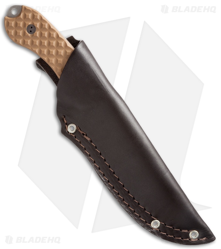 Bradford Knives Guardian4 Knife Coyote Brown G10 (False Edge/M390