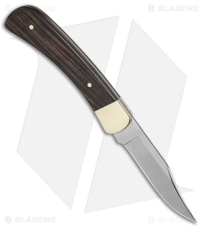 Buck 101 Hunter Fixed Blade Knife Macassar Ebony Dymondwood (3.625" Satin) Blade HQ