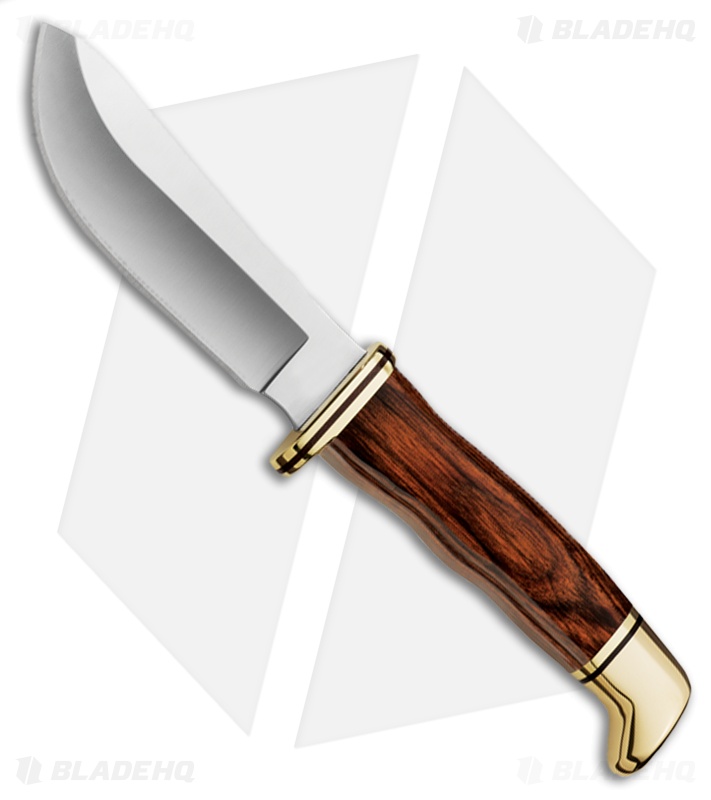 Buck Skinner Fixed Blade Knife Dymondwood (4" Satin) 0103BRS Blade HQ
