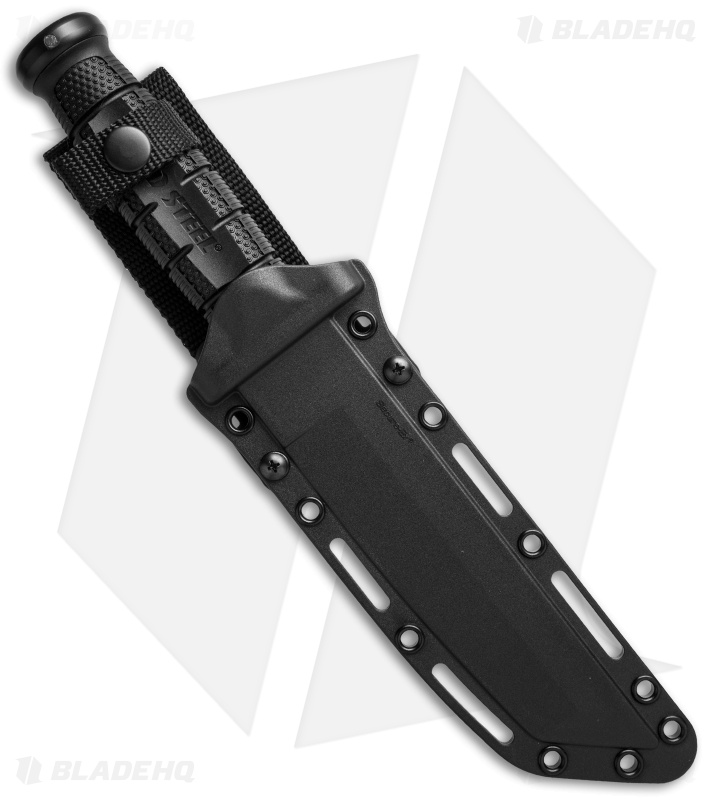 Cold Steel Leatherneck Tanto Fixed Blade Knife (7" Black D2) 39LSFT