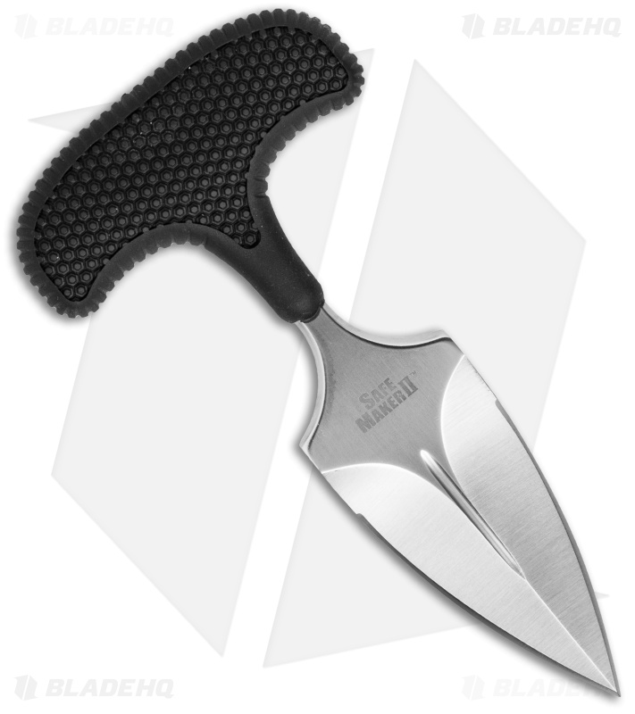 Cold Steel Safe Maker II Push Dagger Knife (3.25" Satin) 12DCST Blade HQ