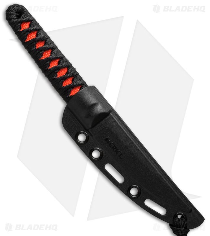 CRKT Burnley Obake Fixed Blade Knife Orange (3.64" Satin) 2367E