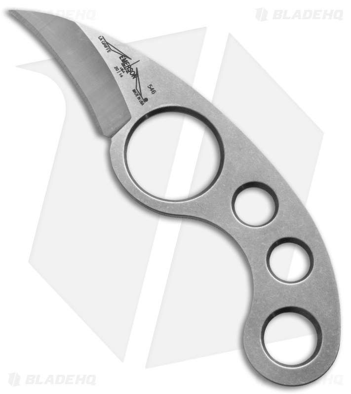 Emerson La Griffe SF Neck Knife (1.875" Stonewash) Blade HQ