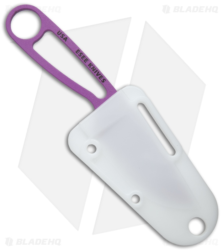 ESEE Izula Fixed Blade Neck Knife (2.875" Purple) Blade HQ