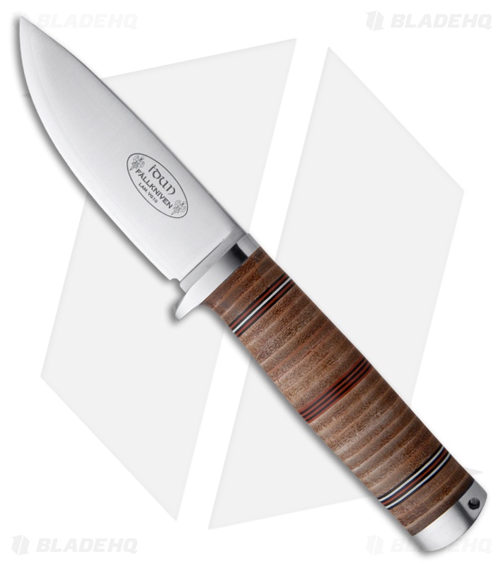 Fallkniven NL5 Northern Lights Idun Knife Leather Fixed Blade (4" Satin