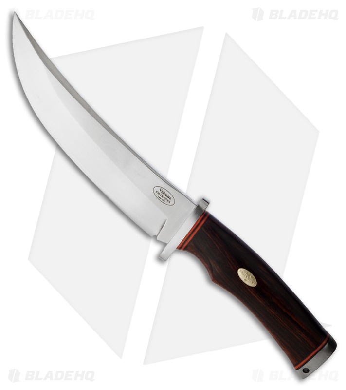Fallkniven Knives Volcano Knife Cocobolo (6.75" Satin Plain) V1 Blade HQ
