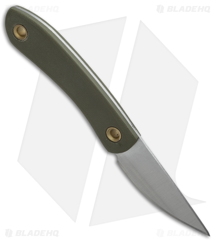 JB Knife & Tool Companion Fixed Blade Knife OD Green G10 (2.3" Satin