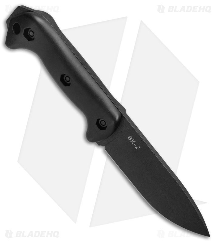 KaBar Becker Campanion Fixed Blade Knife Black (5.25" Black) BK2
