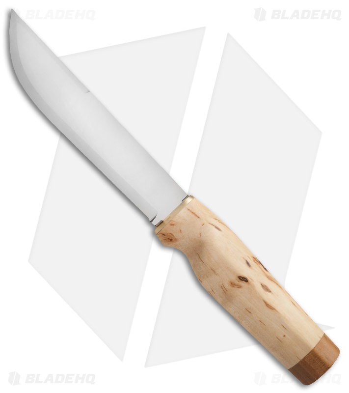 Marttiini Ranger 250 Fixed Blade Knife Curly Birch (6.25" Mirror