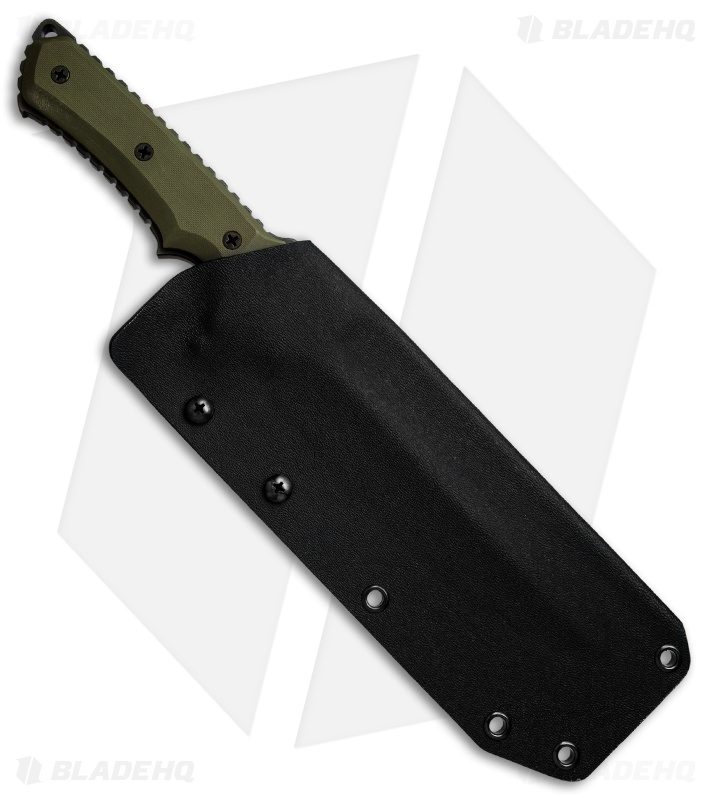 Medford Jungle Fighter Fixed Blade Knife OD Green G10 (5.75" Gray) MKT