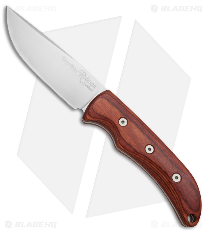 Ontario OKC Robeson Heirloom Drop Point Fixed Blade Knife (4.2" Satin
