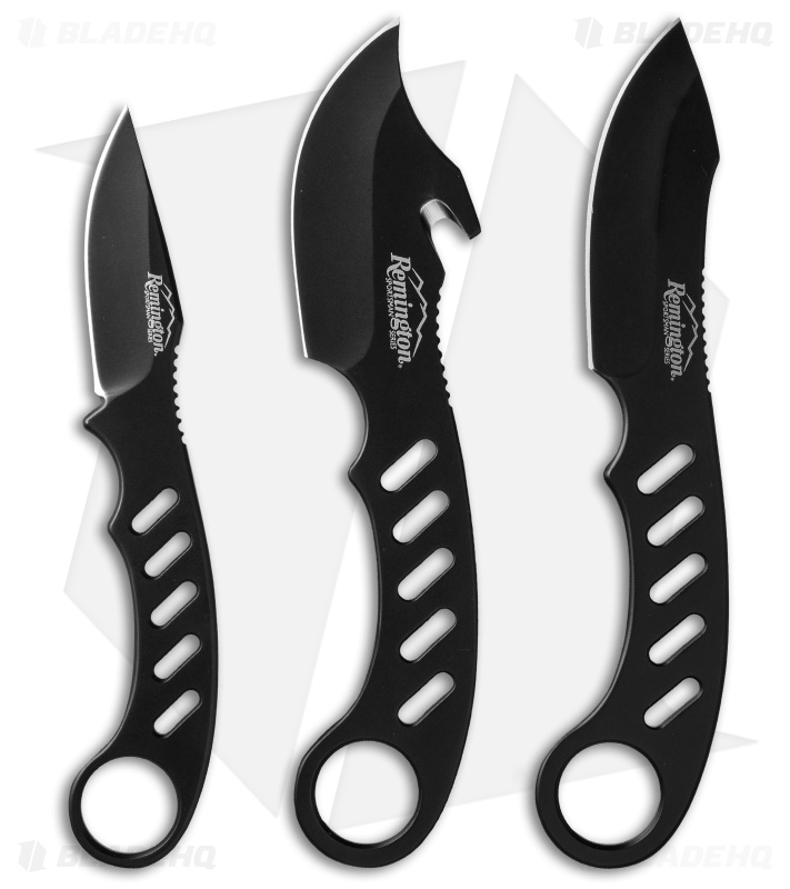 Remington Sportsman's Series 3 Piece Big Game Skinner Set R11506 Blade HQ