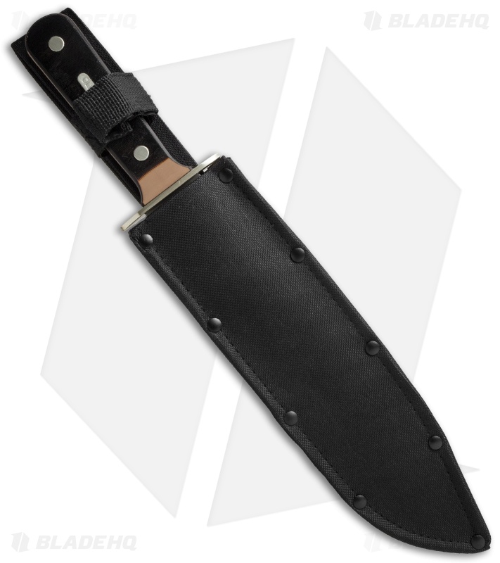 Schrade Old Timer Bowie Fixed Blade Knife (10" Satin) Blade HQ