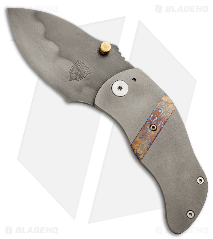 Sheepdog Knives FH Folding Knife (2.75" Hamon) Blade HQ