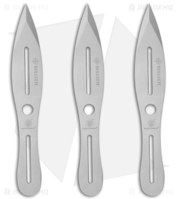 Smith & Wesson Bullseye 10" Throwing Knife Set (3 Knives) SWTK10CP