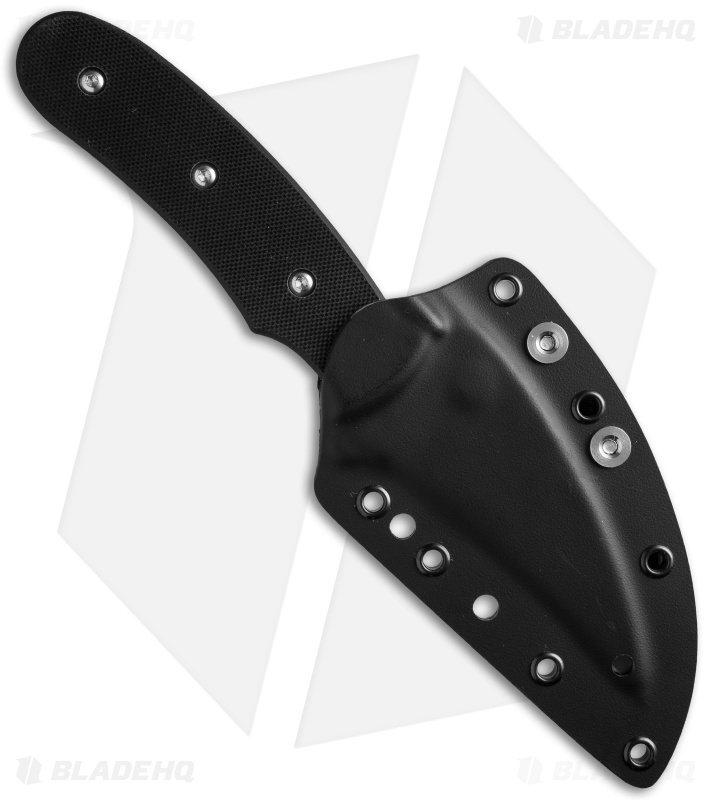 Spyderco Reverse Fixed Blade Knife G10 (3.5" Satin) FB34GP Blade HQ