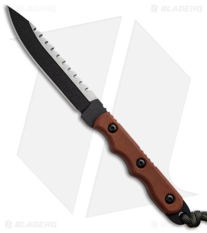 TOPS Knives Ranger Bootlegger 2 Fixed Blade Knife (5" Black Plain) RBL