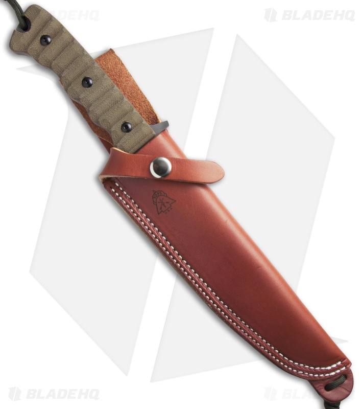 TOPS Knives Wild Pig Hunter Fixed Blade Knife (8" Gray) WPH07 Blade HQ