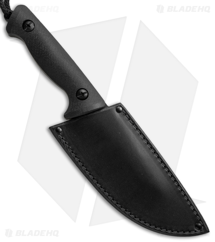 Treeman Knives TASS Seal Team Combat Knife Black Ops Special (5" Black