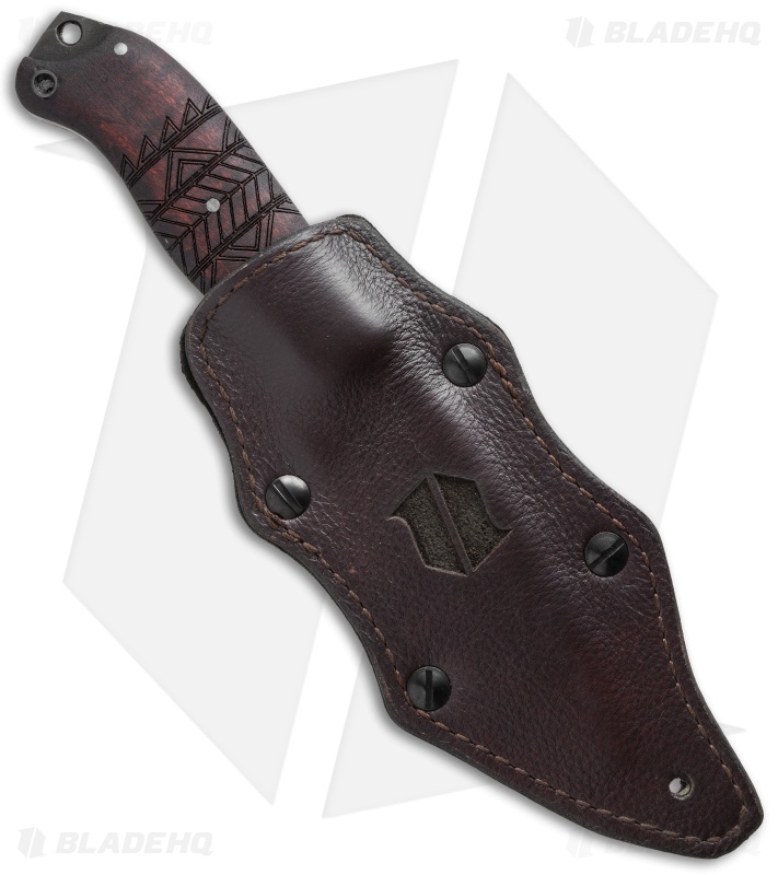 Winkler Knives WKII Bushcraft Knife Tribal Maple (4.375" Caswell) BHQ