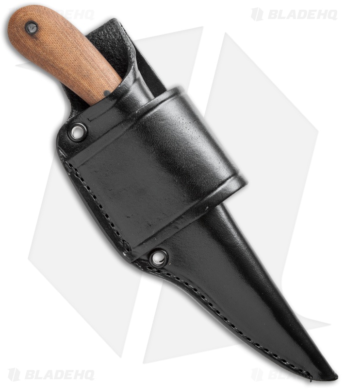 Winkler Knives WKII Operator Fixed Blade Knife Tan Micarta (4" Caswell