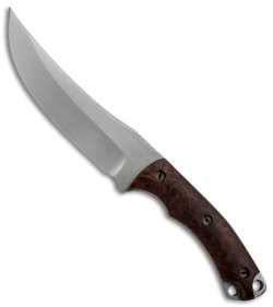 Zero Knives Ram Maramba Persian Fixed Blade w/ Desert Ironwood (5.5" Plain)
