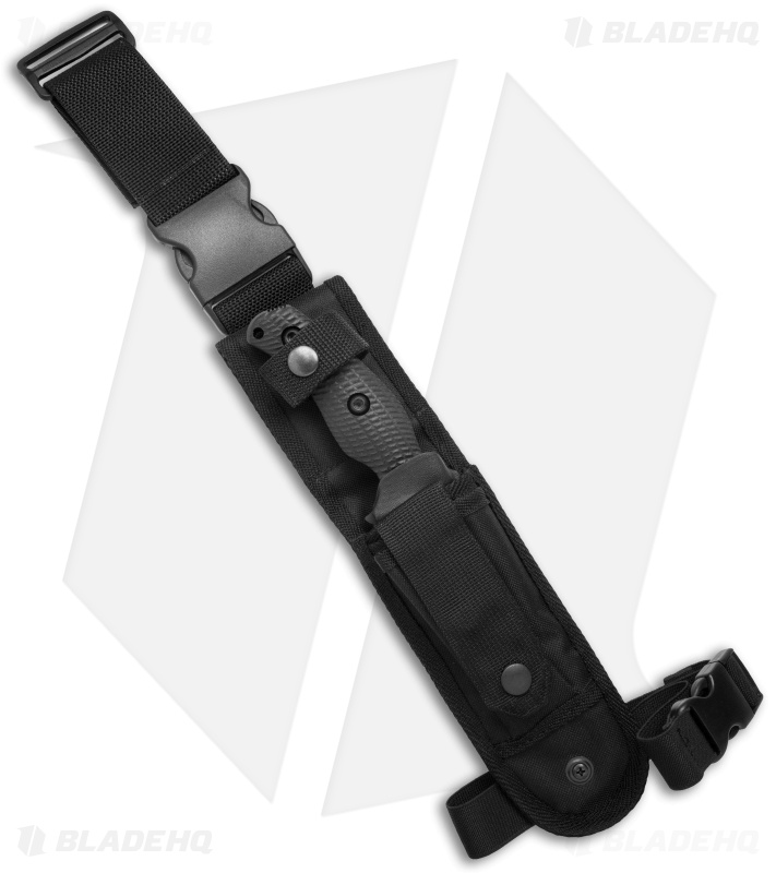 Zero Tolerance 0100 Ken Onion Military Fixed Blade Knife (5.75" Black